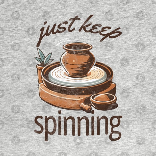 Just Keep Spinning - Pottery by BoundlessWorks